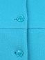 Однобортное пальто из шерсти с накладными карманами и капюшоном Moschino Boutique  –  Деталь