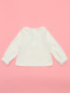 Блузка из хлопка декорированная кружевом Baby Dior  –  Общий вид