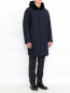 Пальто из хлопка с капюшоном Ermanno Scervino  –  Модель Общий вид