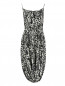 Платье свободного фасона с узором Kenzo  –  Общий вид