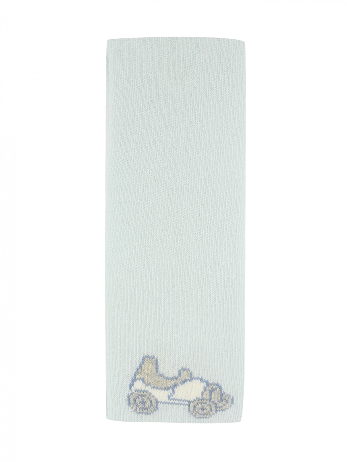 Колготки из смешанного хлопка La Perla  –  Общий вид  – Цвет:  Синий