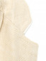 Пиджак из фактурного хлопка с карманами MiMiSol  –  Деталь1