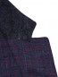 Пиджак из шерсти и шелка с узором Canali  –  Деталь1