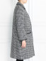 Пальто из смешанной шерсти с узором Alberta Ferretti  –  Модель Верх-Низ2