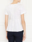 Блуза из хлопка с короткими рукавами Tommy Hilfiger  –  МодельВерхНиз1