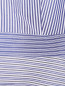 Блуза из хлопка с узором полоска Max&Co  –  Деталь1