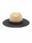 Шляпа с контрастной отделкой Lorena Antoniazzi  –  Обтравка2