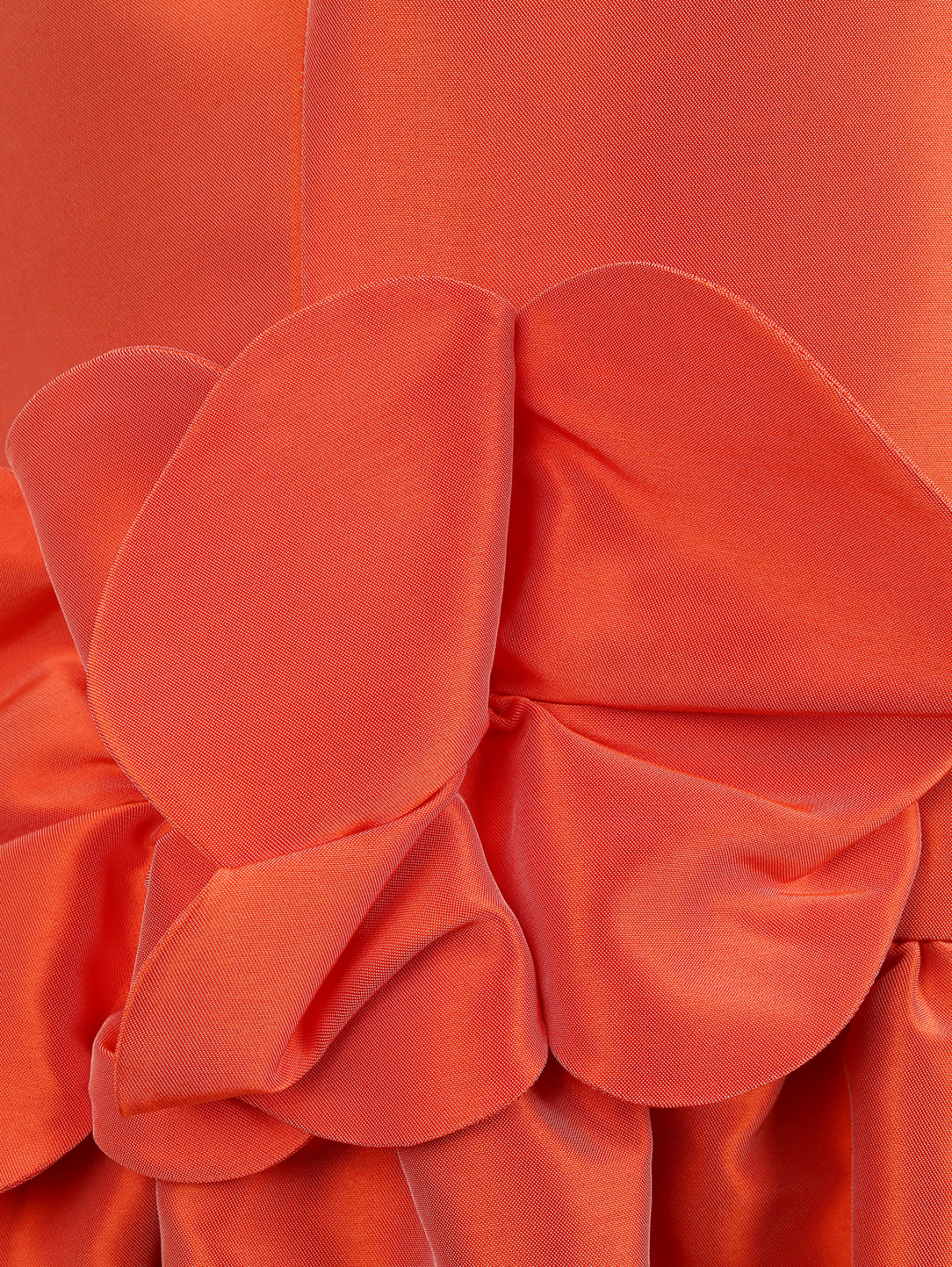 Платье с заниженной талией Val Max  –  Деталь  – Цвет:  Оранжевый