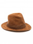 Шляпа из замши Borsalino  –  Обтравка1