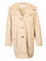 Пальто из шерсти с капюшоном Marina Rinaldi  –  Общий вид