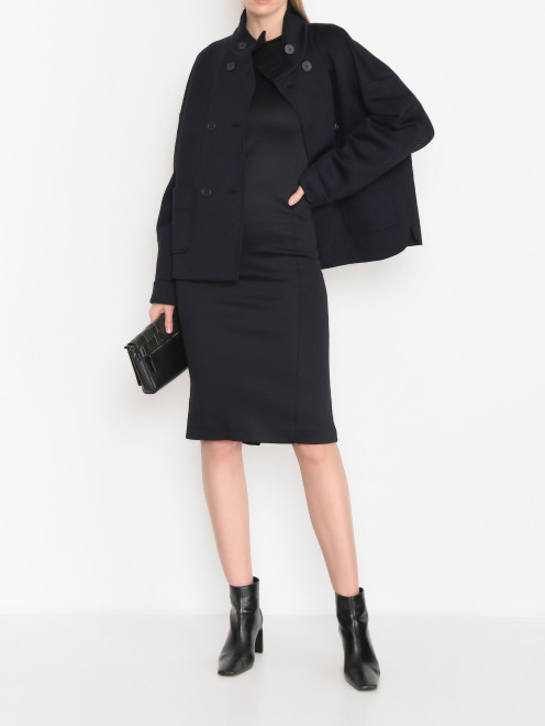 Однотонное платье-миди Max Mara - МодельОбщийВид