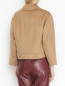Полупальто из шерсти с карманами Max Mara  –  МодельВерхНиз1