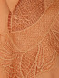 Платье из хлопка с кружевной отделкой Alberta Ferretti  –  Деталь