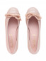 Туфли из кожи на устойчивом каблуке Pretty Ballerinas  –  Обтравка4
