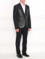 Пиджак из шерсти с кожаными вставками Jean Paul Gaultier  –  Модель Общий вид