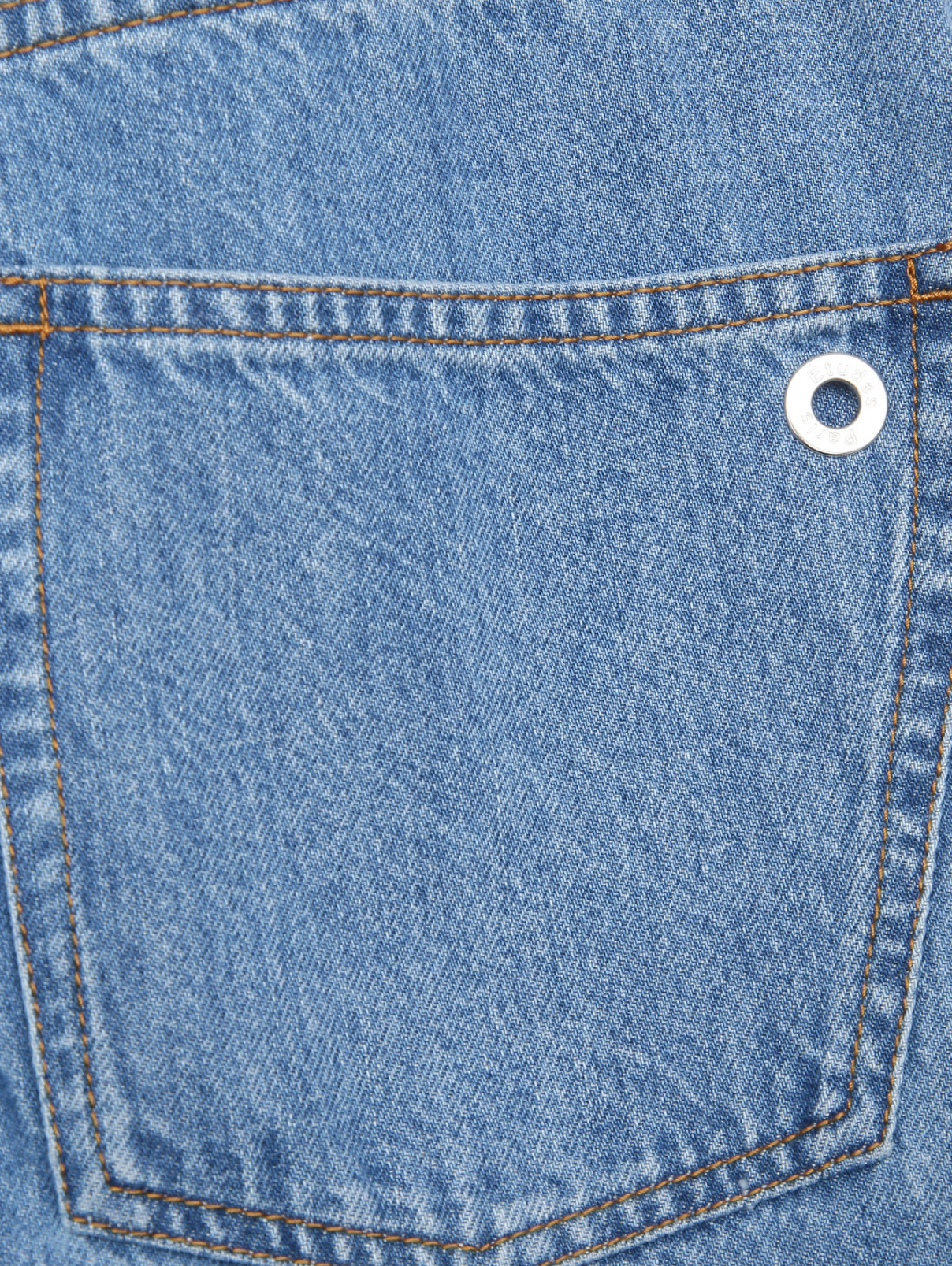 Джинсы из хлопка с карманами Etudes  –  Деталь  – Цвет:  Синий