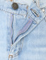 Джинсы из хлопка прямого кроя с карманами Versace Jeans  –  Деталь1