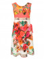 Платье из шелка с цветочным узором Antonio Marras  –  Общий вид
