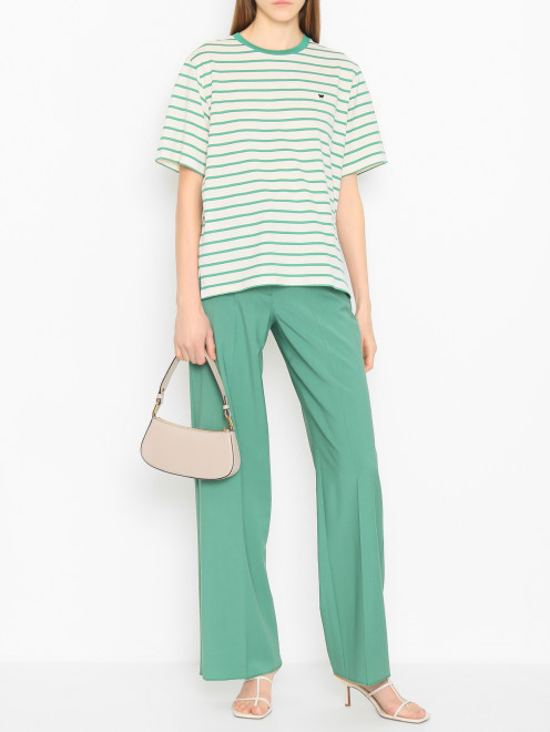Однотонные брюки из шерсти Weekend Max Mara - МодельОбщийВид