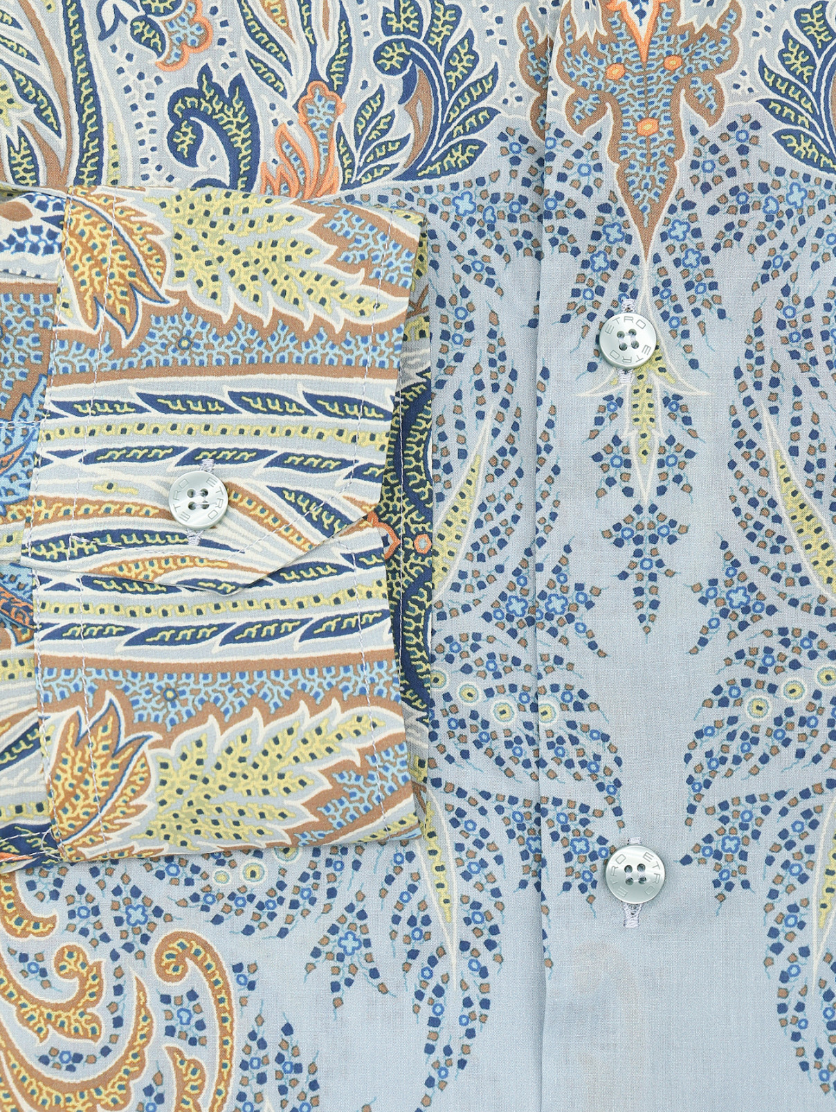 Рубашка с узором Etro  –  Деталь1  – Цвет:  Узор