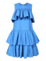 Платье из хлопка с воланами MSGM  –  Общий вид