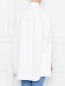 Рубашка из хлопка с прорезями на рукавах Calvin Klein 205W39NYC  –  МодельВерхНиз1