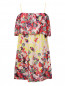 Трикотажный сарафан с цветочным узором Pinko Up  –  Общий вид