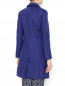 Пальто из шерсти и нейлона с отложным воротником Moschino Cheap&Chic  –  Модель Верх-Низ1