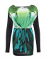 Удлиненная блуза с принтом Marina Rinaldi  –  Общий вид
