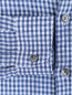 Рубашка из льна с узором "клетка" Armani Collezioni  –  Деталь1