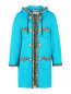 Пальто на молнии с капюшоном Moschino  –  Общий вид