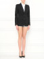 Пиджак из смешанного хлопка с вышивкой Jean Paul Gaultier  –  Модель Общий вид