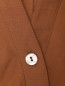 Блуза из хлопка с драпировкой Nanushka  –  Деталь