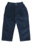 Вельветовые брюки на резинке с карманами Aletta  –  Общий вид