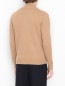 Кардиган из смешанной шерсти с карманами Kangra Cashmere  –  МодельВерхНиз1