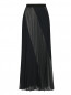 Плиссированная юбка на резинке с узором Max&Co  –  Общий вид