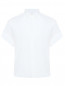 Блуза-рубашка из хлопка с коротким рукавом Barba Napoli  –  Общий вид
