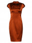 Атласное платье-футляр Max Mara  –  Общий вид