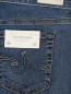 Узкие джинсы из потертого денима Adriano Goldschmied  –  Деталь