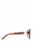 Солнцезащитные очки в пластиковой оправе с узором Moschino  –  Обтравка2