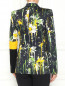 Пиджак из хлопка с цветочным узором Jean Paul Gaultier  –  Модель Верх-Низ1