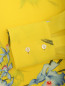 Блуза из шелка с цветочным узором N21  –  Деталь1