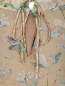 Платье-макси из шелка с цветочным узором Femme by Michele R.  –  Деталь