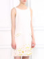 Платье-мини с вышивкой из бисера Moschino  –  Модель Верх-Низ