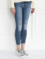 Узкие джинсы из эластичного денима Ermanno Scervino  –  Модель Верх-Низ