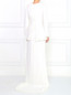 Платье-макси с баской и длинными рукавами Daniele Carlotta  –  Модель Верх-Низ1