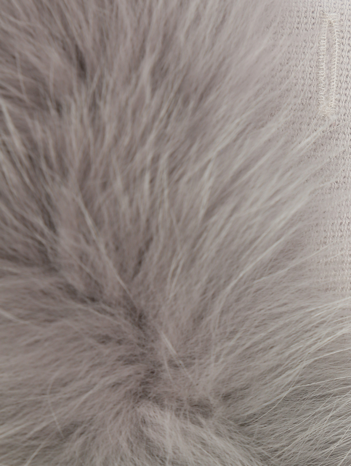 Манжеты из меха лисы Max Mara  –  Деталь1  – Цвет:  Серый