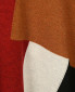 Пончо из шерсти с графичным узором Suncoo  –  Деталь