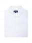 Льняная однотонная рубашка с коротким рукавом Eton  –  Общий вид