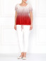Шелковая блуза с принтом "горох" Jean Paul Gaultier  –  Модель Общий вид